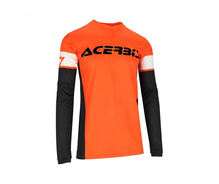 Camiseta Acerbis Mx J-Track Inc. 2.0 Naranja Negro |0026056.209|