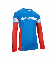 Camiseta Acerbis Mx J-Track Inc. 2.0 Azul Rojo |0026056.253|