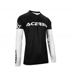 Camiseta Acerbis Mx J-Track Inc. 2.0 Negro Blanco |0026056.315|