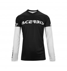 Camiseta Acerbis Mx J-Track Inc. 2.0 Negro Blanco |0026056.315|