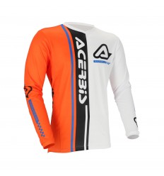 Camiseta Acerbis Mx J-Track Connection Blanco Naranja |0026058.229|