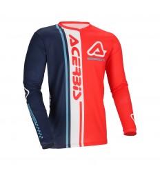 Camiseta Acerbis Mx J-Track Connection Rojo Azul |0026058.344|