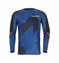 Camiseta Acerbis X-Duro Winter 3.0 Azul Naranja |0026357.243|