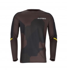 Camiseta Acerbis X-Duro Winter 3.0 Negro Amarillo |0026357.318|