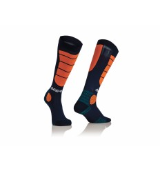 Calcetines Acerbis Mx Impact Azul Naranja |0021633.243|