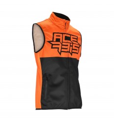 Chaleco Acerbis Softshell Linear Negro Naranja |0025509.313|