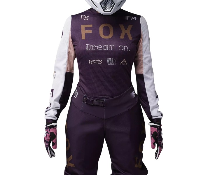 Traje Fox Mujer 180 Race Spec Purpura Oscuro