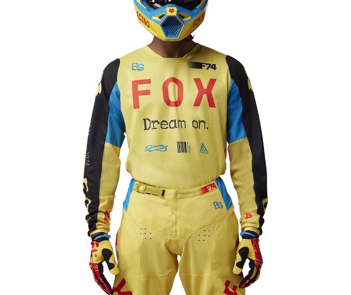 Traje Fox 180 Race Spec Amarillo