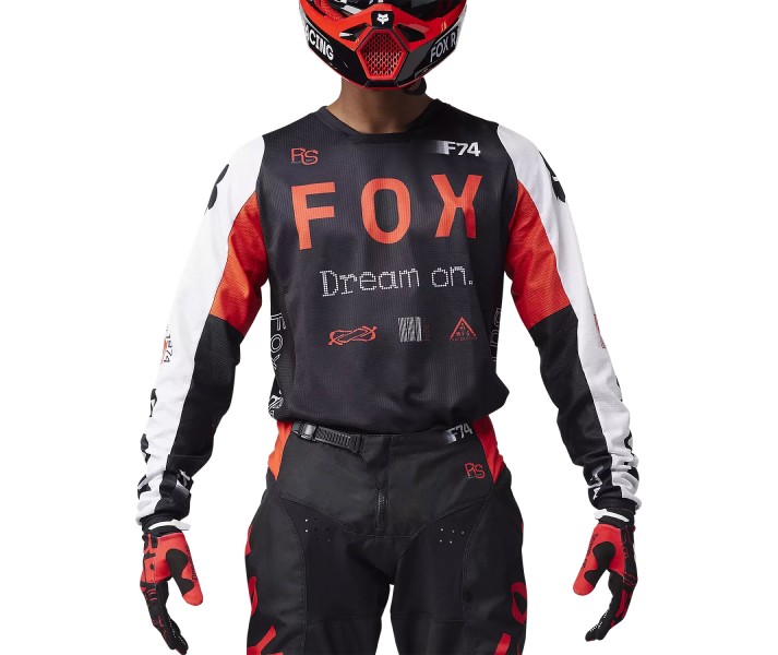 Traje Fox 180 Race Spec Rojo Fluor