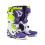 Botas Alpinestars Tech 10 Dirt Studios Blanco Purpura Amarillo Fluor