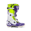 Botas Alpinestars Tech 10 Dirt Studios Blanco Purpura Amarillo Fluor