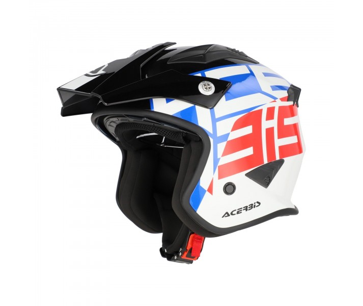 Casco Acerbis Aria Graphic Blanco Azul Rojo |0026602.034|