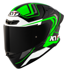 Casco Kyt Tt-Revo Overtech Negro Verde |Y6TR0002|