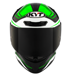 Casco Kyt Tt-Revo Overtech Negro Verde |Y6TR0002|