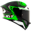 Casco Kyt Tt-Revo Overtech Negro Verde |Y6TR0002|