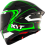 Casco Kyt Tt-Revo Overtech Negro Verde |Y6TR0002|