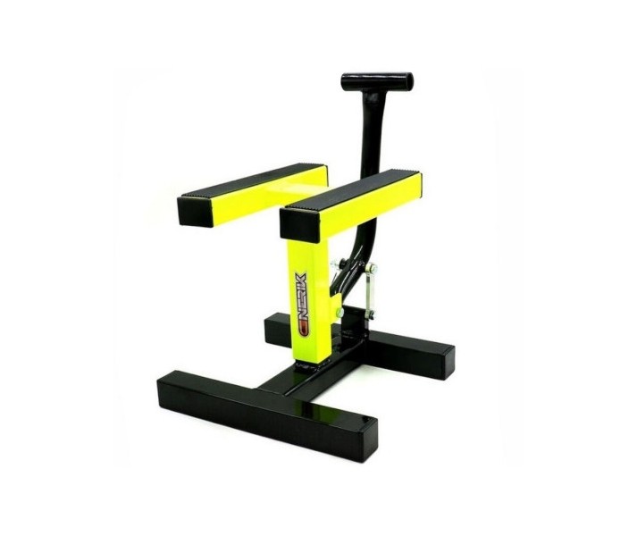 Caballete Elevador Gnerik Evo Universal Negro Amarillo |GK-CEV002|