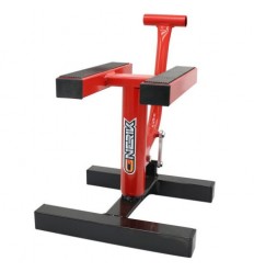 Caballete Elevador Gnerik Evo Universal Negro Rojo |GK-CEV003|