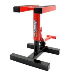 Caballete Elevador Gnerik Evo Universal Negro Rojo |GK-CEV003|