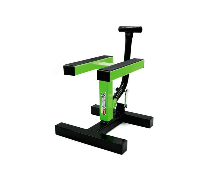 Caballete Elevador Gnerik Evo Universal Negro Verde |GK-CEV005|