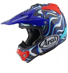 Casco Arai Mx-V Evo Stream Azul |8009236001|