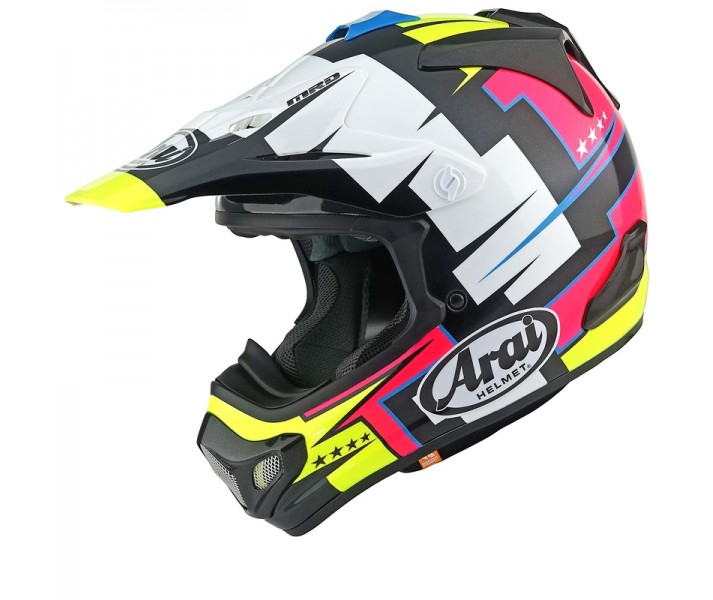 Casco Arai Mx-V Evo Battle Amarillo |8009237001|