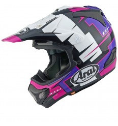 Casco Arai Mx-V Evo Battle Morado |8009237007|