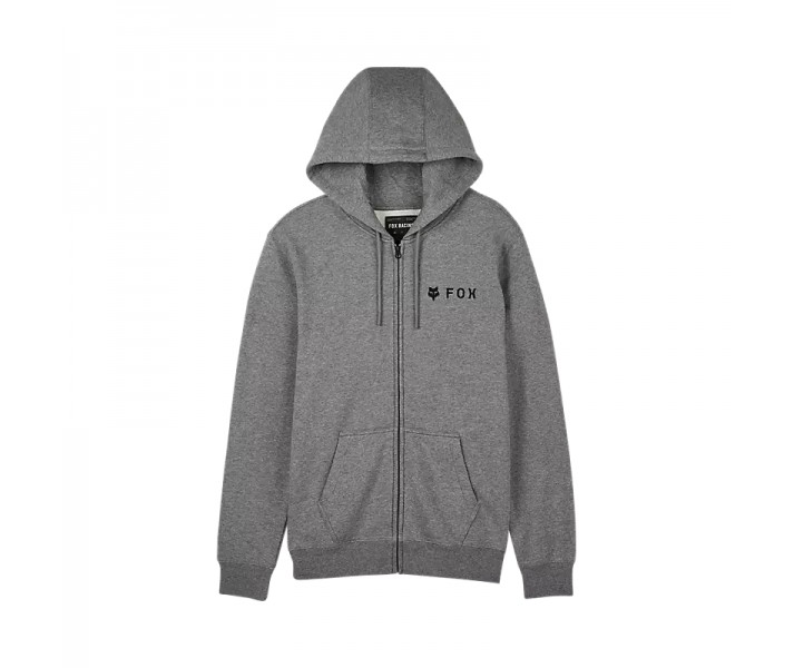 Sudadera Con Capucha Y Cremallera Fox Absolute Gris