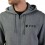 Sudadera Con Capucha Y Cremallera Fox Absolute Gris