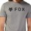 Camiseta Fox Premium Absolute Gris |31730-185|