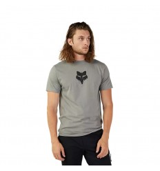 Camiseta Fox Premium Fox Head Gris |31731-185|