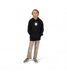 Sudadera Fox Infantil Con Capucha Y Cremallera Head Camo Negro |31801-001|