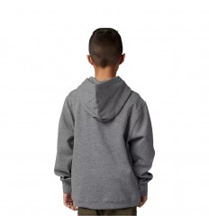 Sudadera Fox Infantil Con Capucha Y Cremallera Head Camo Gris