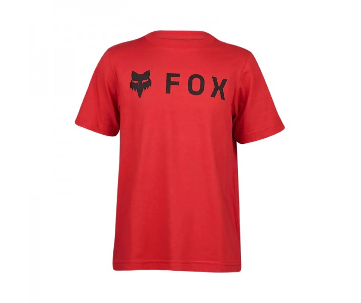 Camiseta Fox Infantil Absolute Rojo |31818-122|