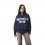 Sudadera Fox Mujer Con Capucha Moto-X Oversized Azul |32829-329|