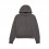 Sudadera Fox Mujer Con Capucha Wordmark Oversized Gris