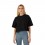 Camiseta Fox Mujer Premium Wordmark Crop Negro |31984-001|