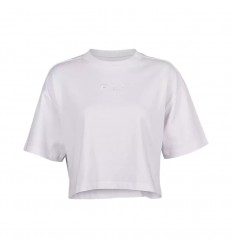 Camiseta Fox Mujer Premium Wordmark Crop Blanco |31984-008|