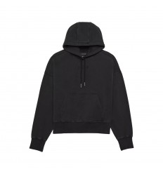 Sudadera Fox Mujer Con Capucha Wordmark Oversized Negro