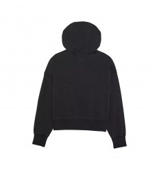 Sudadera Fox Mujer Con Capucha Wordmark Oversized Negro