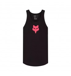 Camiseta Sin Mangas Fox Mujer Head Negro |31842-001|