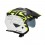 Casco Acerbis Jet Aria Graphic Negro Amarillo Fluor |0026602.457|