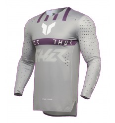 Camiseta Thor Sprtmode Flite Gris Morado Blanco |29108272|