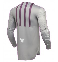 Camiseta Thor Sprtmode Flite Gris Morado Blanco |29108272|