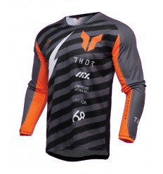 Camiseta Thor Launchmode Air Raid Negro Gris Naranja |29108290|