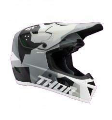 Casco Thor Reflex Sport Cbn Brave Gris Blanco |01108757|