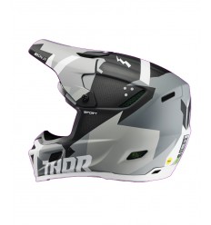 Casco Thor Reflex Sport Cbn Brave Gris Blanco |01108757|