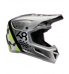 Casco Thor Reflex Sport Riot Gris Ácido |01108769|