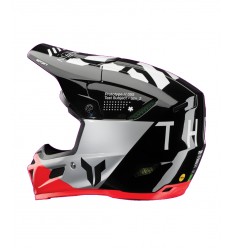 Casco Thor Reflex Sport Strike Negro Rojo |01108781|