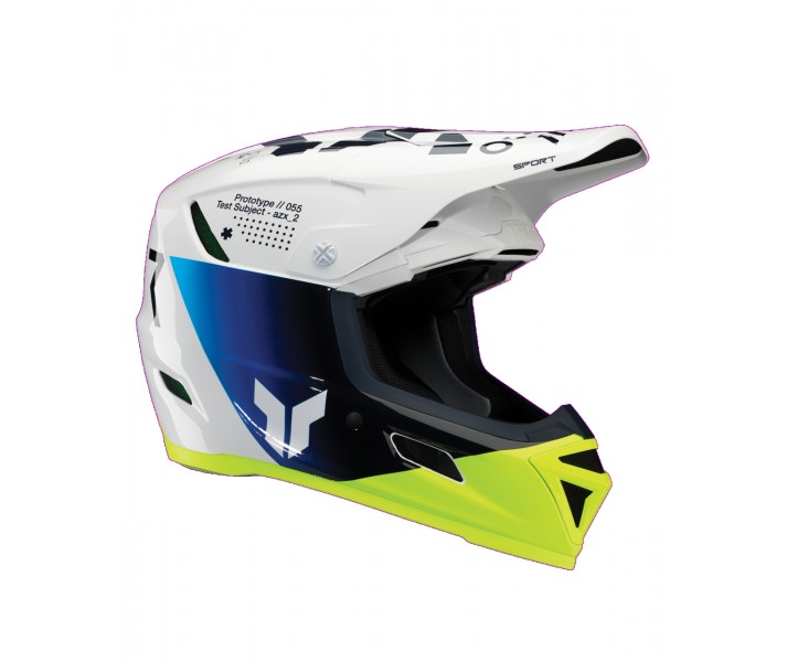 Casco Thor Reflex Sport Strike Azul Ácido |01108787|